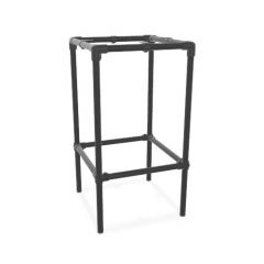 Barkruk Bari | Aluminium Zwart 33.7 mm | Dop | DIY