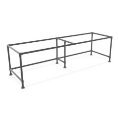 Bureau Bilbao XL | Aluminium Zwart 33.7 MM | DIY