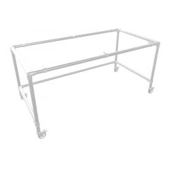 Bureau Malaga | Staal 48.3 mm | Wiel | DIY