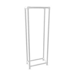 Haardhout opslag Kalmar | Staal 33.7 mm | Vloer | DIY