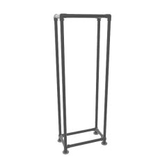 Haardhout opslag Kalmar | Zwart 33.7 mm | Vloer | DIY