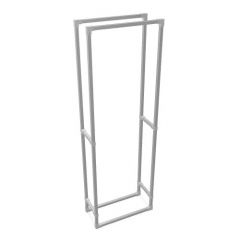 Haardhout opslag Malmo| Vierkant Staal 25x25 mm | Vloer | DIY