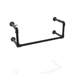 Kapstok Manchester | Zwart 33.7 mm | Wand | DIY