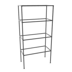 Kast Larisa | Vierkant Zwart 25x25 mm | Staand | DIY