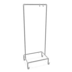 Kledingrek Brest | Staal 26.9 mm | Wiel | DIY