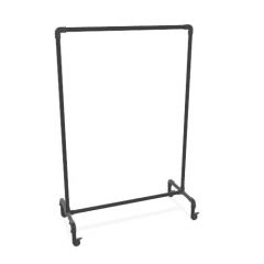 Kledingrek Montpellier | Zwart 26.9 mm | Wiel | DIY