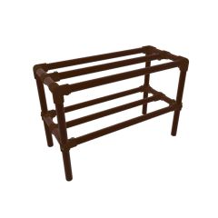 Schoenenrek Jellina| Vintage Brown 26.9 mm | Staand | DIY