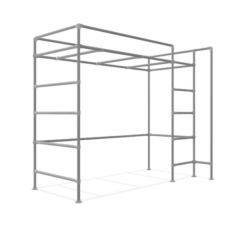 Hoogslaper Basel | Staal 33.7 mm | Voet | DIY