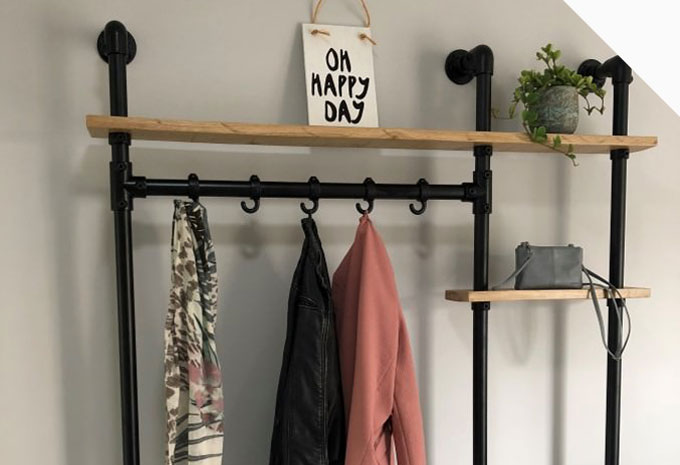 Kapstok maken van Steigerbuis (TIP)