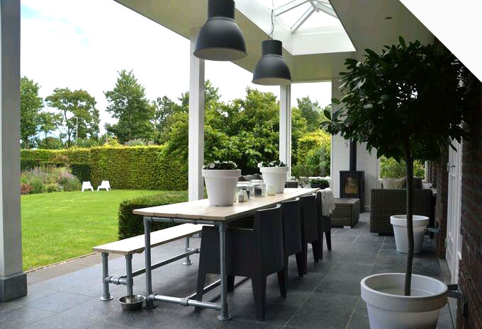 Tuinmeubels maken van Steigerbuis (TIP)